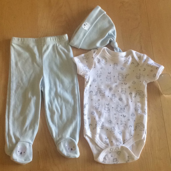 Kyle & Deena Other - Baby blue 3pc. Outfit. NEW